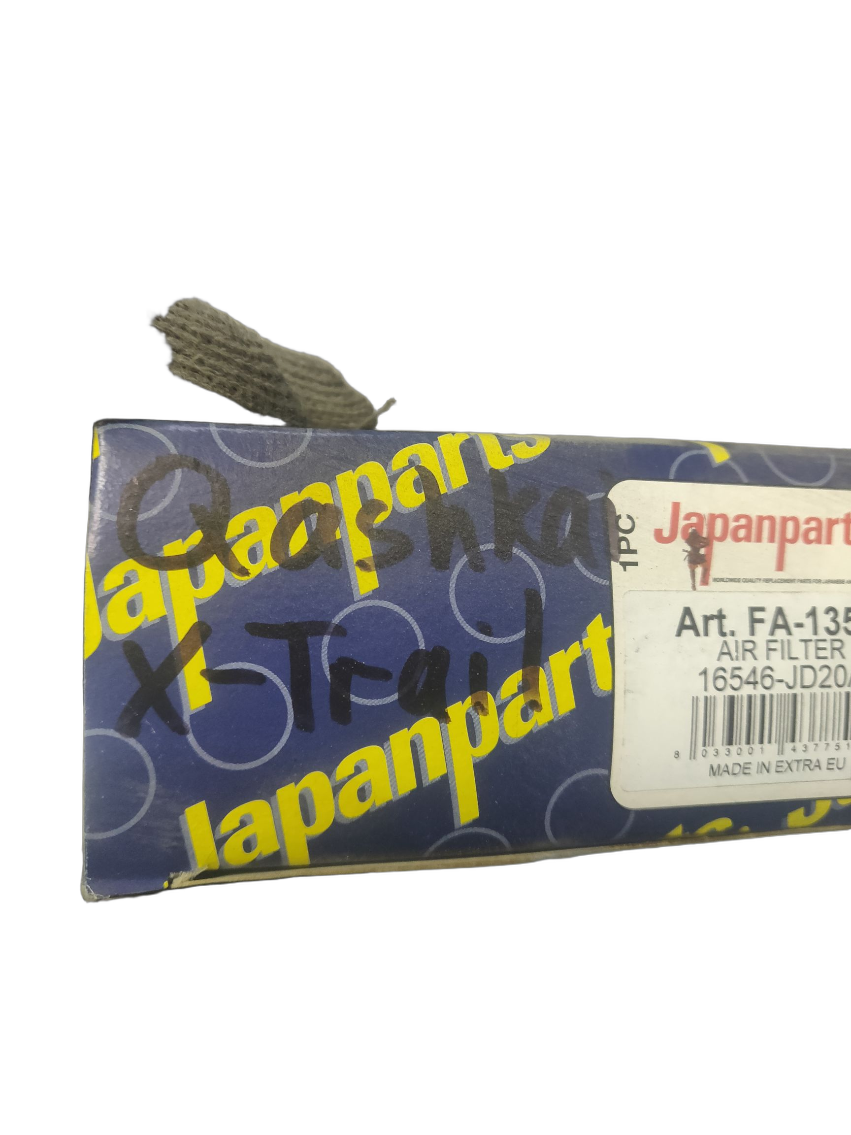 Фильтр воздушный Japan Parts на NISSAN Qashqai, X-Trail, RENAULT Koleos