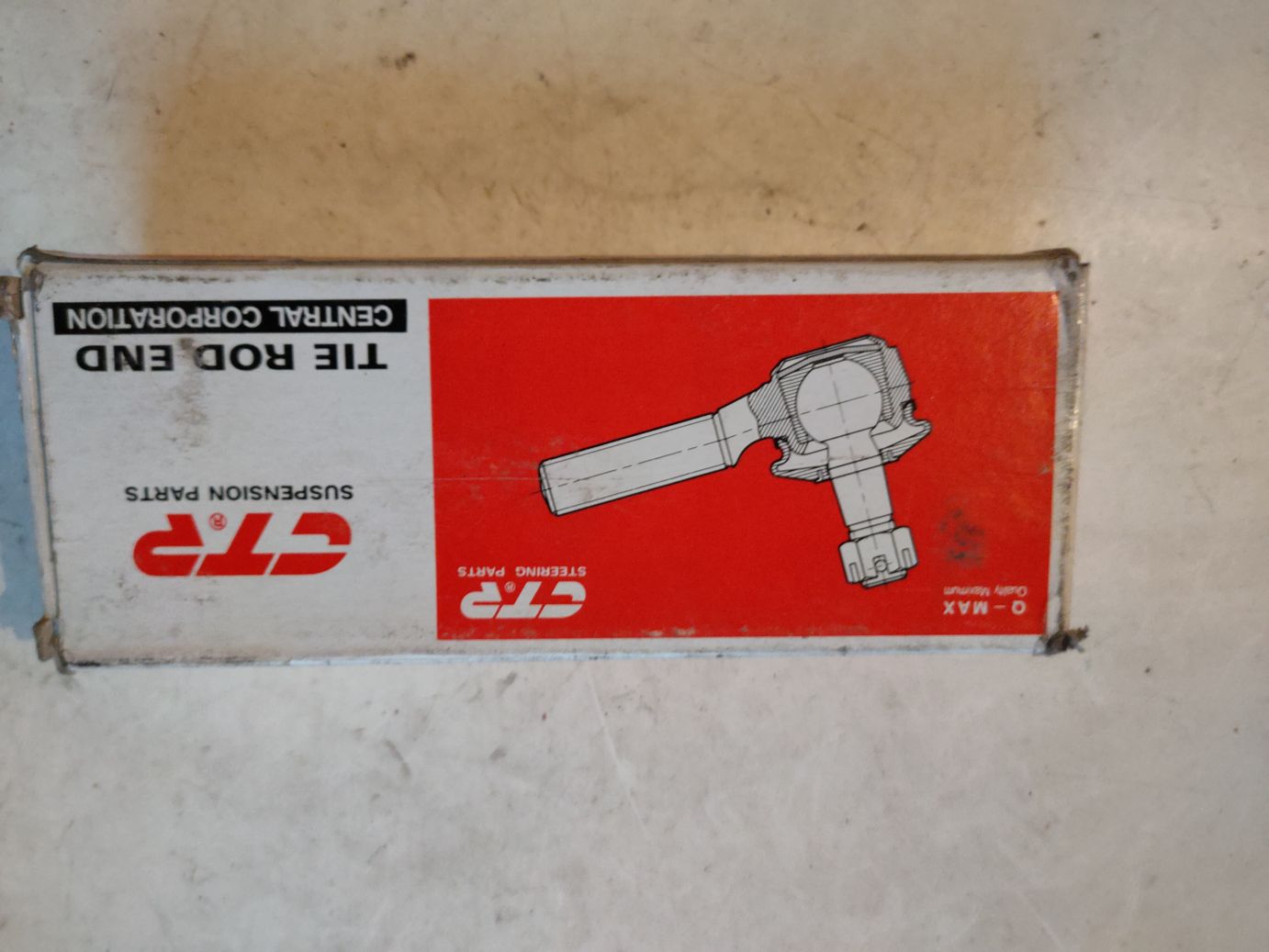 Наконечник рулевой тяги левый CTR на Chevrolet Rezzo