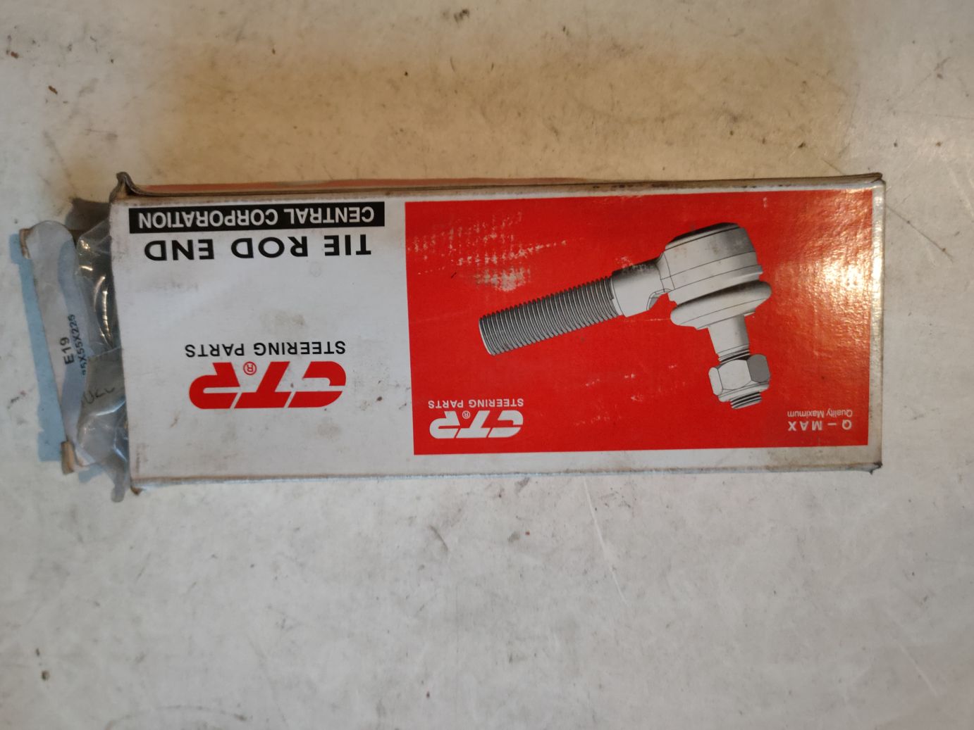 Наконечник рулевой тяги левый CTR на Chevrolet Rezzo