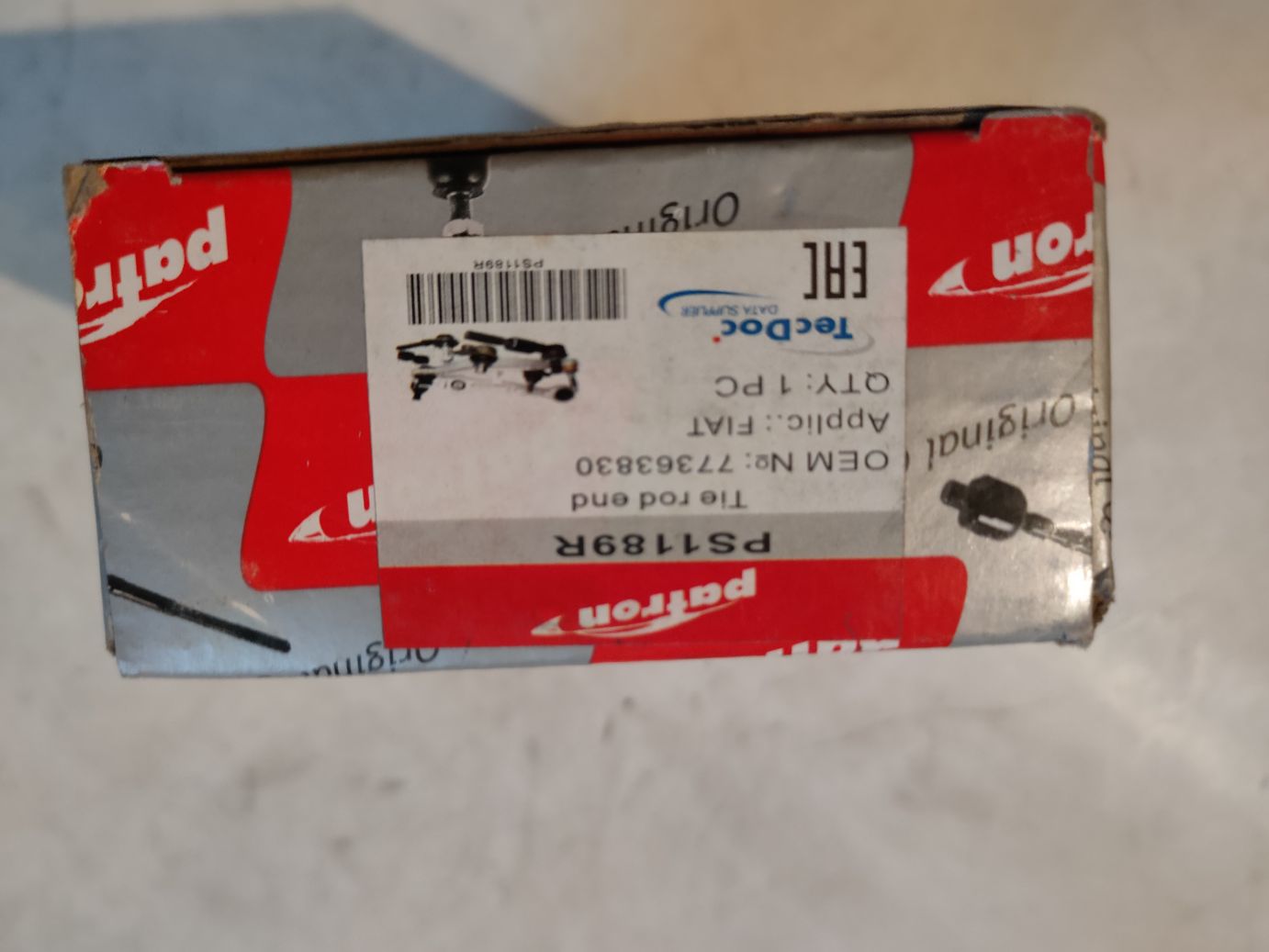 Наконечник рулевой тяги правый Patron на OPEL Corsa D