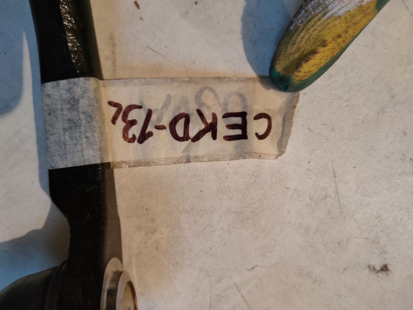 Наконечник рулевой тяги левый CTR на Chevrolet Aveo