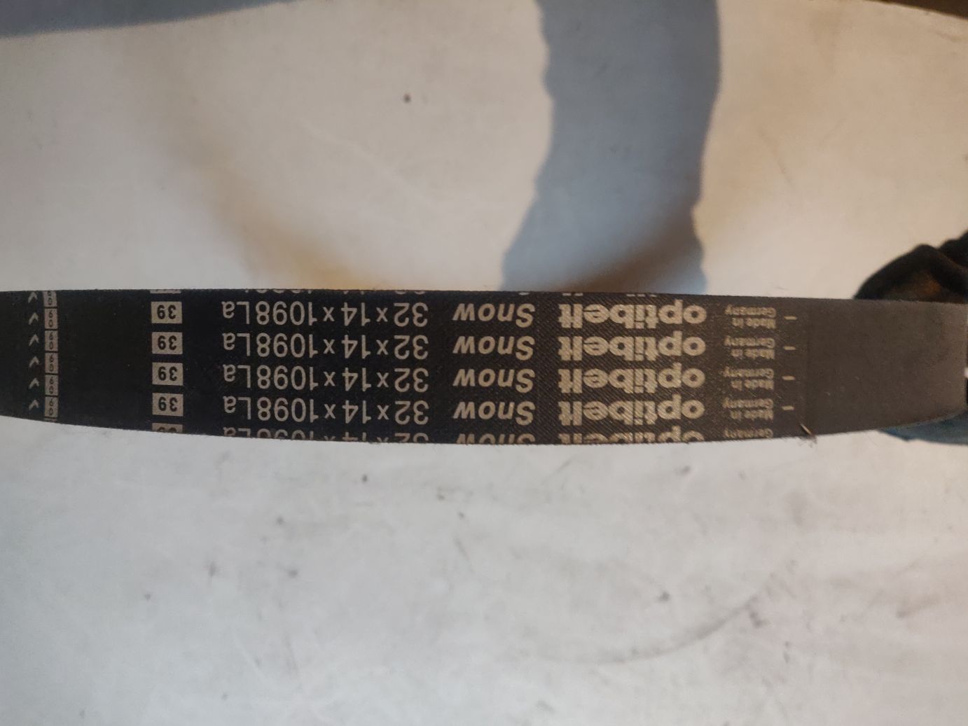 Ремень вариаторный для Снегохода Буран Optibelt SNOW Power 32X14X1098