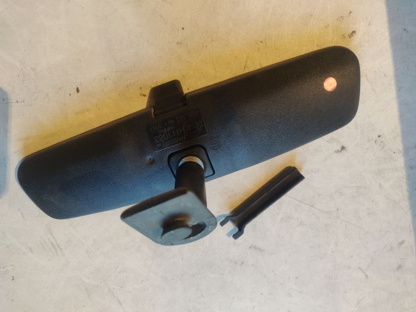 Зеркало заднего вида Subaru антиослепляющее, c компасом на Subaru Forester II