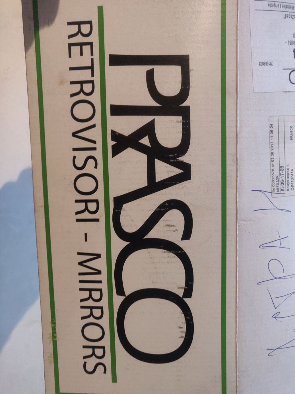 Кожух зеркала левый грунтованный PRASCO на OPEL Astra H