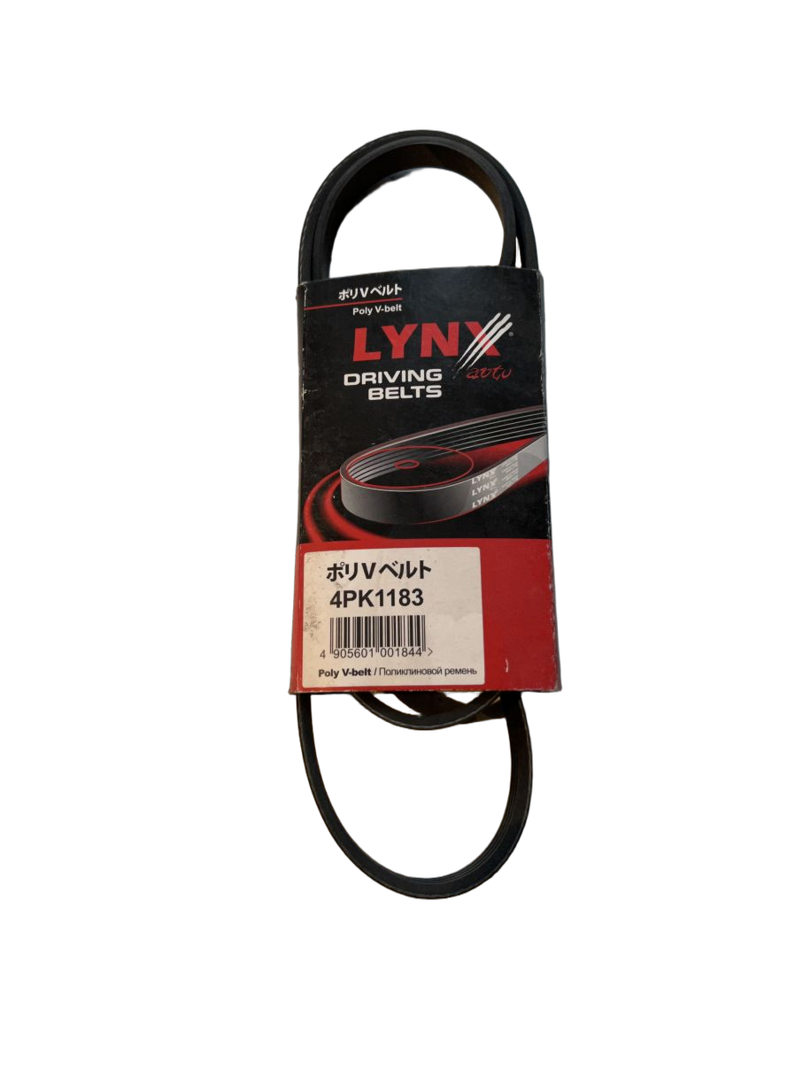 Ремень поликлиновой Lynx на Nissan Maxima II (J30), Toyota 4Runner II (N130), Yaris Verso (P20), Yaris (P10)