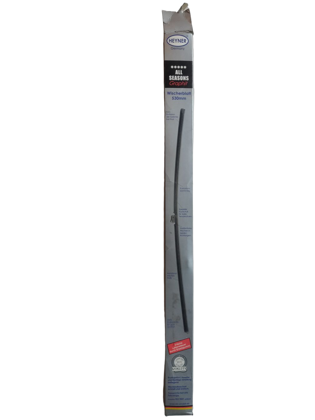 Щетка стеклоочистителя HEYNER 530 мм All seasons Graphit 