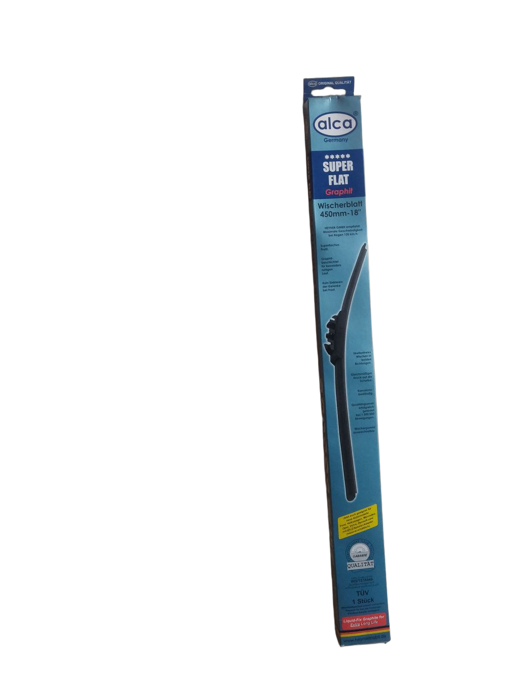 Щетка стеклоочистителя Alca 450 мм Super Flat Graphit 