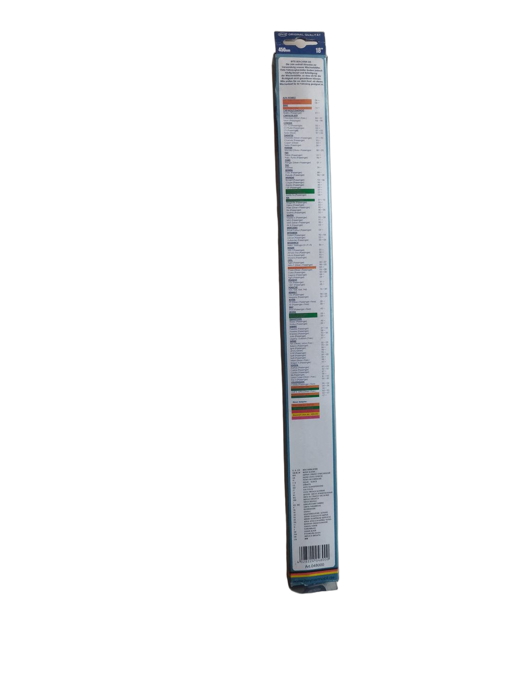 Щетка стеклоочистителя Alca 450 мм Super Flat Graphit 