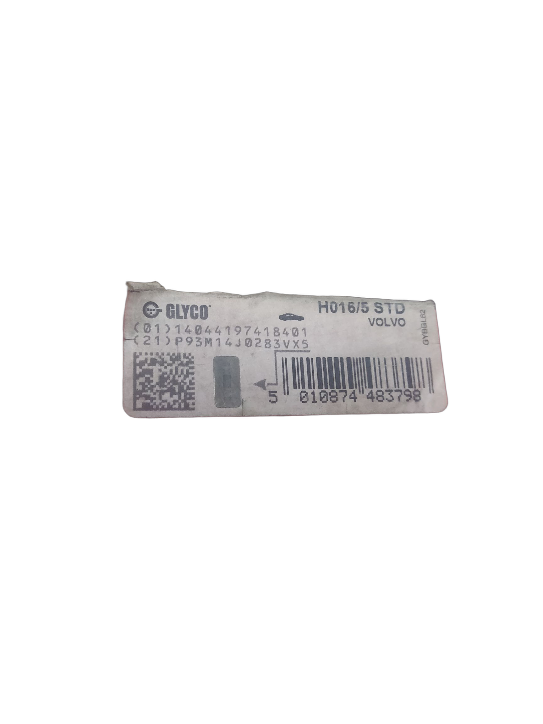 Вкладыши коренные, комплект Glyco на VOLVO 240, 340-360, 740, 760, 940, 960, GINETTA G34