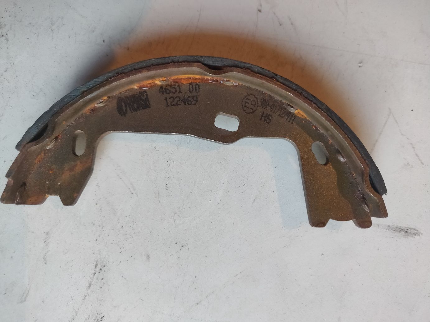 Колодки тормозные барабанные Remsa комплект 4 шт., на Opel Astra  