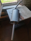 Глушитель  на а/м Chevrolet Lanos