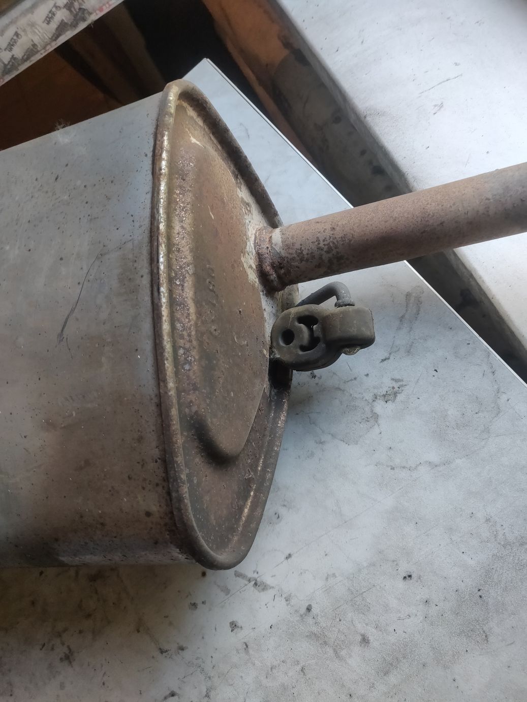 Глушитель  на а/м Chevrolet Lacetti