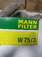 Фильтр масляный двигателя MANN-FILTER