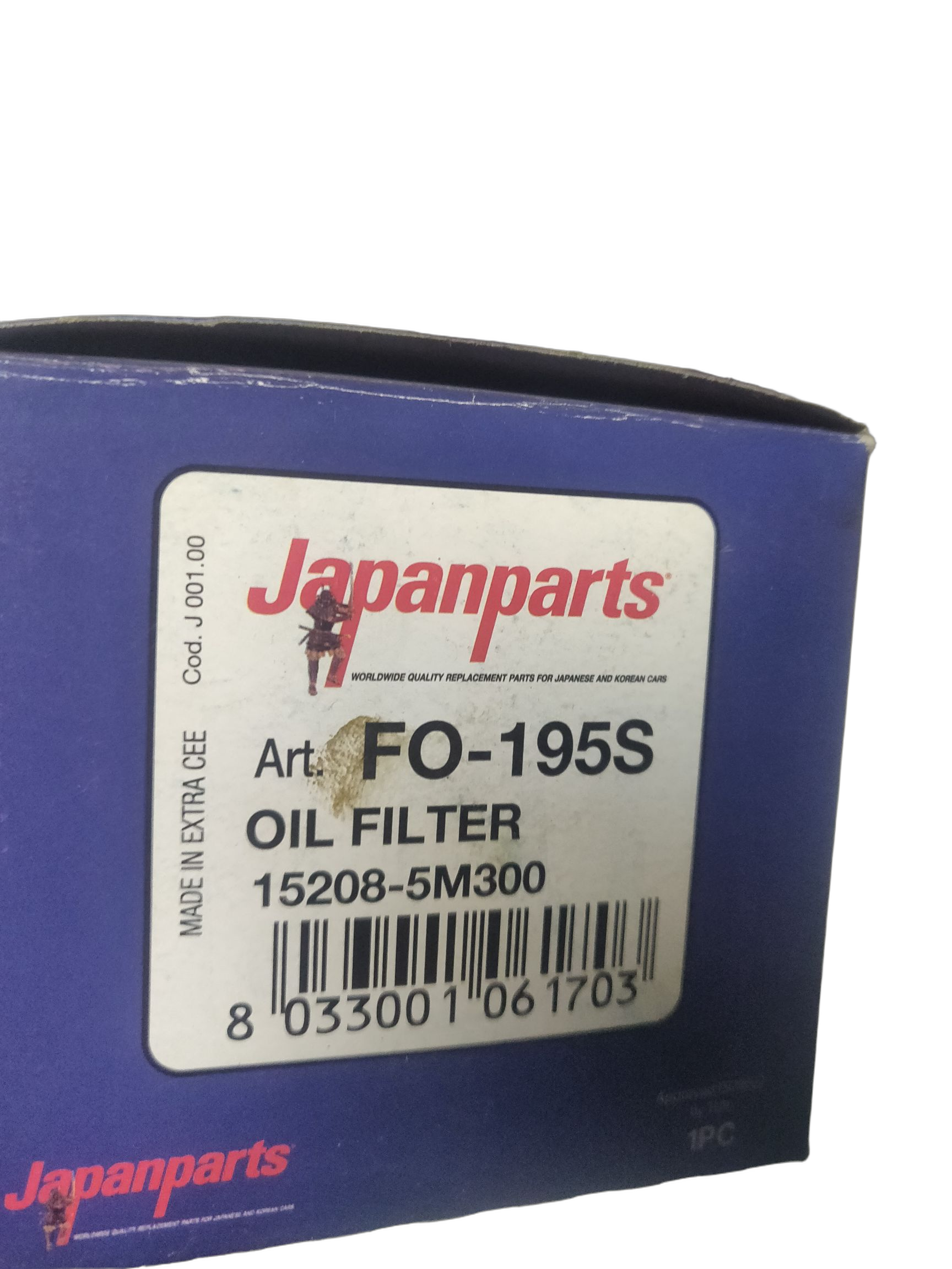 Фильтр масляный двигателя Japan Parts на NISSAN Almera, Primera, X-Trail