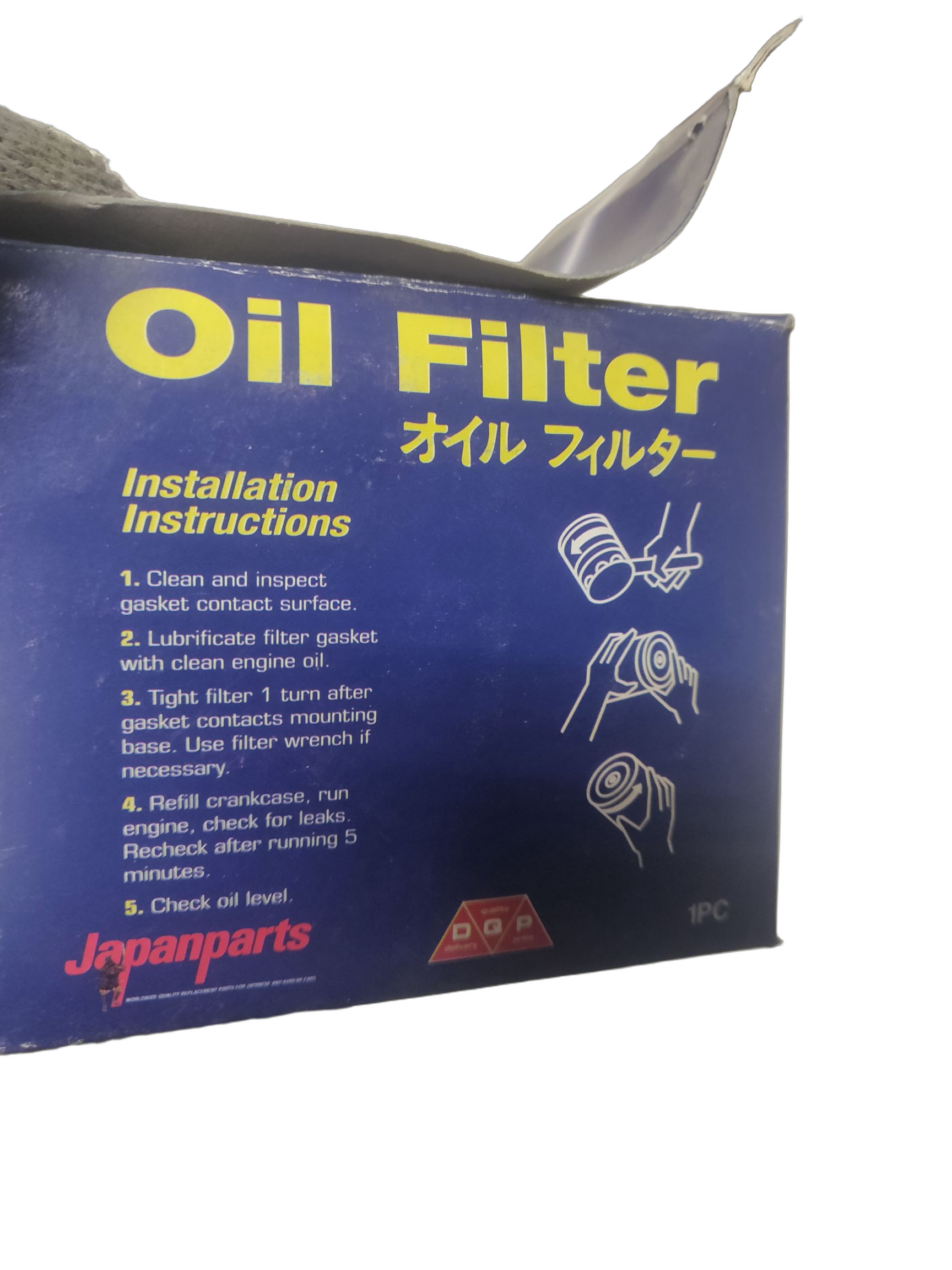 Фильтр масляный двигателя Japan Parts на TOYOTA Camry, Carina, Corolla
