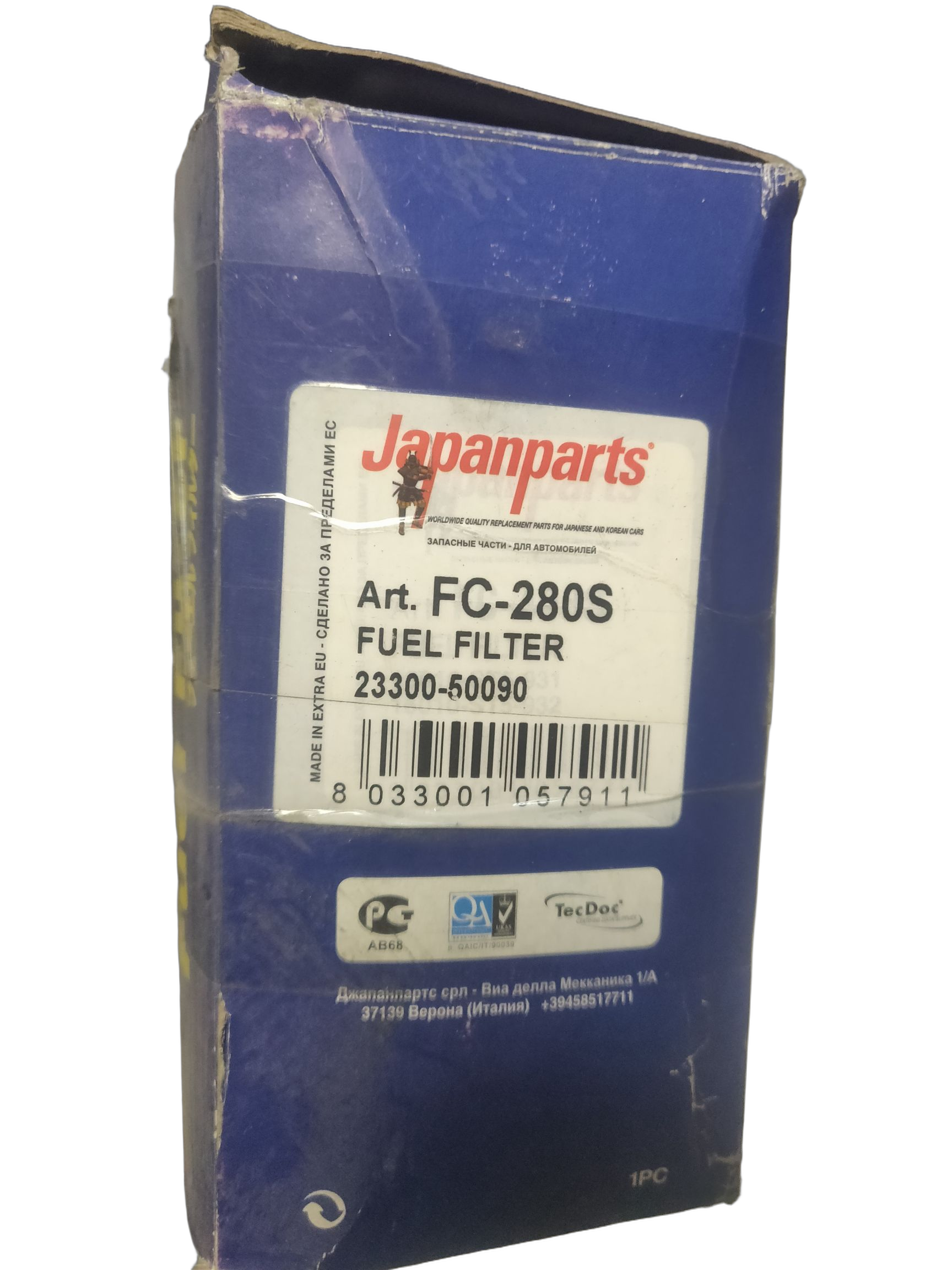 Фильтр топливный Japan Parts на TOYOTA Land Cruiser, LEXUS GS II