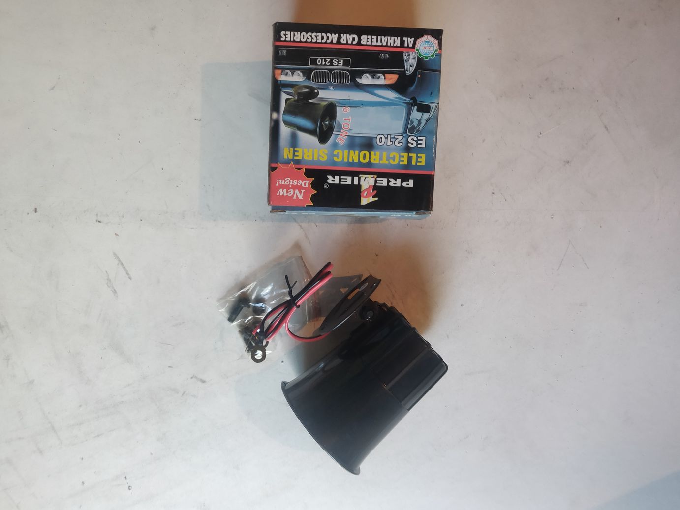 Сирена Автосигнализации (6-Ти Тональная) ES 210